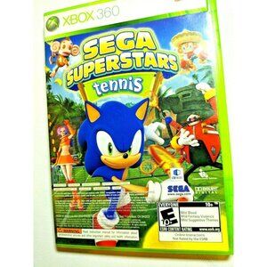 Sega Superstars Tennis & Xbox Live Arcade Compilation Disc For Xbox 360 Complete